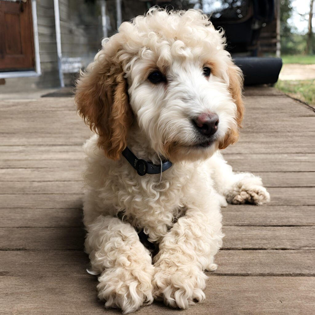 lamb cut goldendoodle