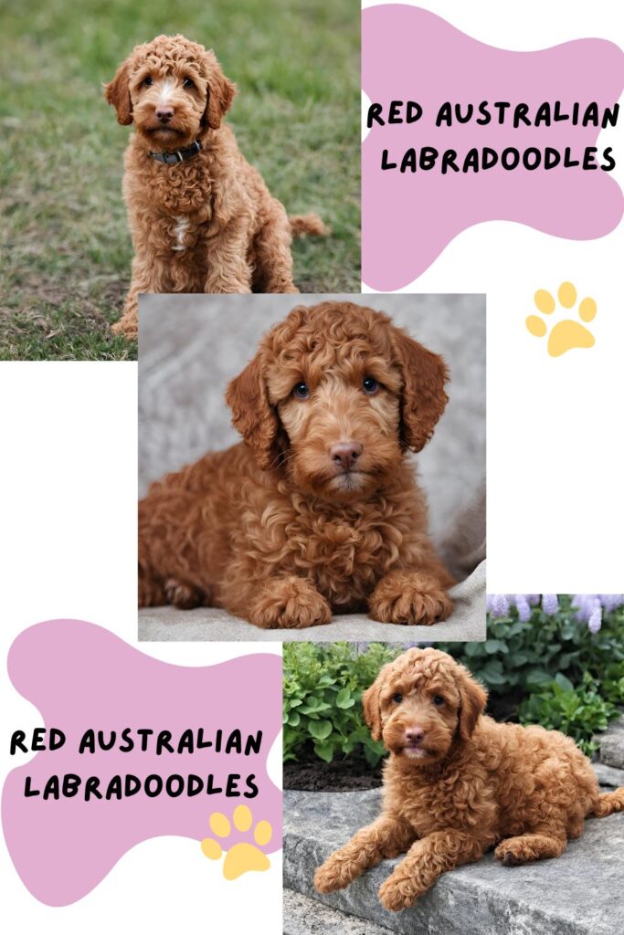 Red Australian Labradoodles